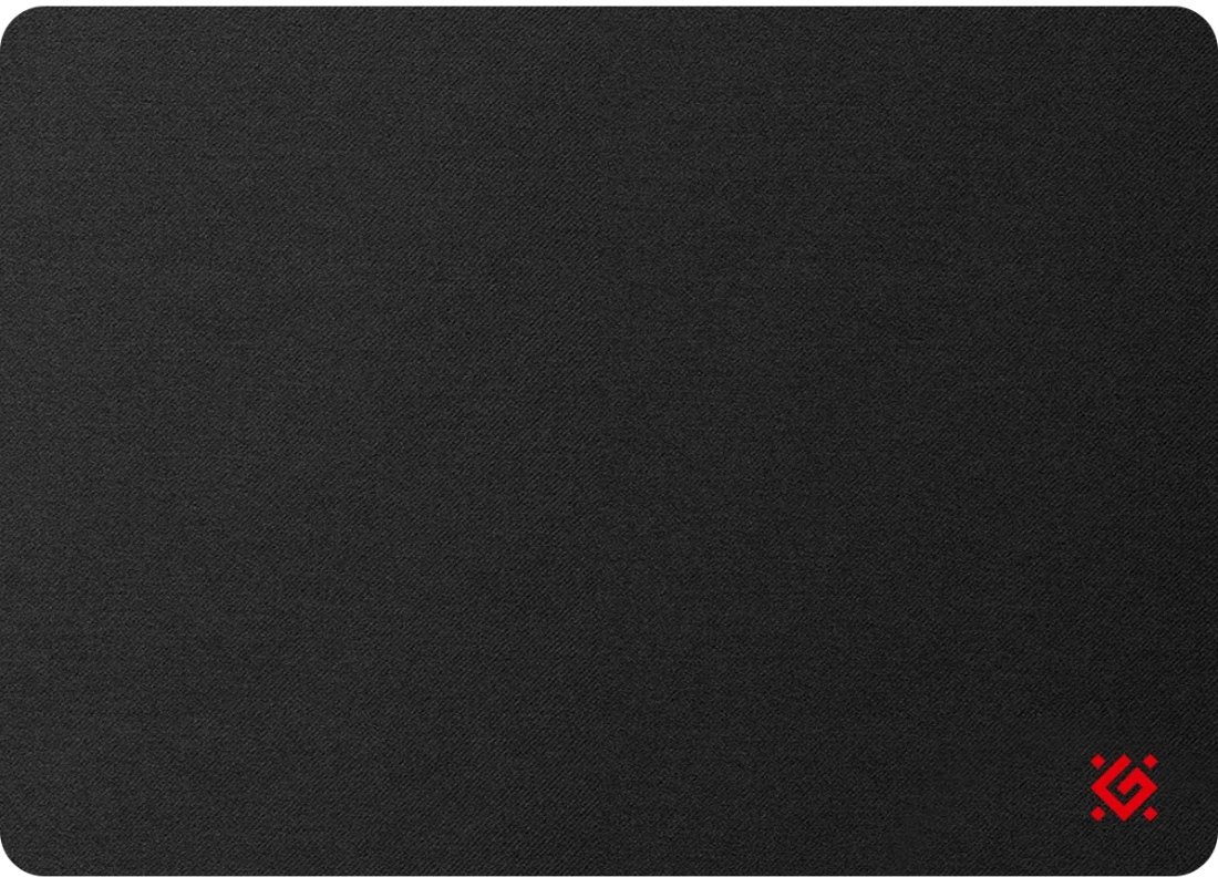Килимок для миші  ігровий Defender Black S (50017) - Фото 1