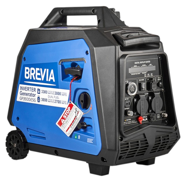 Генератор инверторный Brevia 3,3 кВт DUAL FUEL (GP3500iESG) - Фото 1