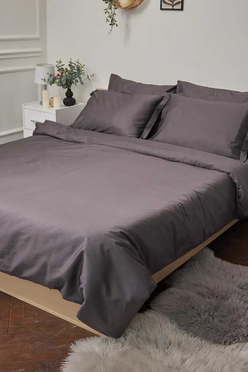 Пододеяльник полуторный Moon&Star Satin Premium Rain Cloud 143x210 см (MS-870000480) - Фото 1