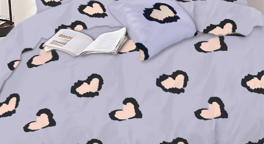 Купить Простынь двуспальная Zastelli бязь Heart Front 185х220 (18305) - Фото 1 Простынь двуспальная Zastelli бязь Heart Front 185х220 (18305) - Фото 1