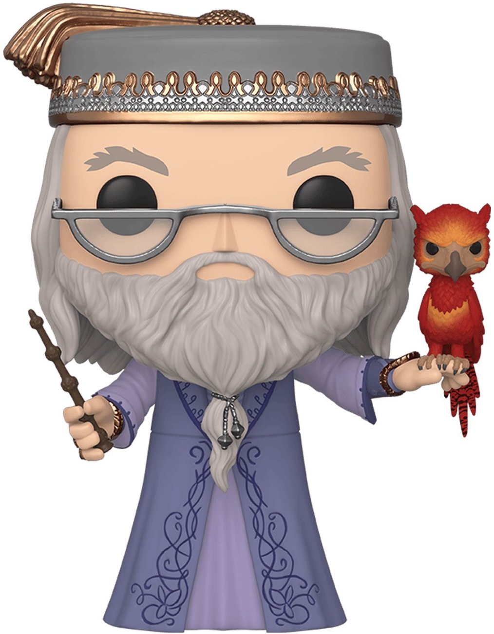 Коллекционная фигурка FUNKO POP: Harry Potter - Dumbledore W/Fawkes 10" (48038) - Фото 1