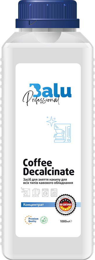 Засіб для чищення кавомашини BALU Coffee Decalcinate,1000 мл - Фото 1