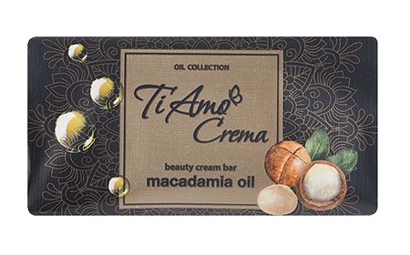 Твердое мыло для рук Ti Amo Crema С маслом макадамии 125г (4820195508091) - Фото 1