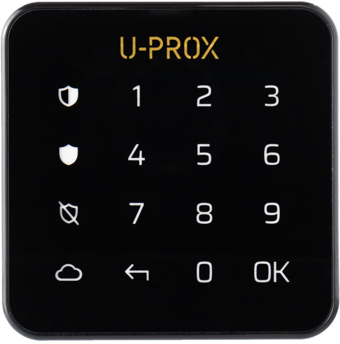Пульт для управления приборами U-PROX Keypad G1 Black - Фото 1