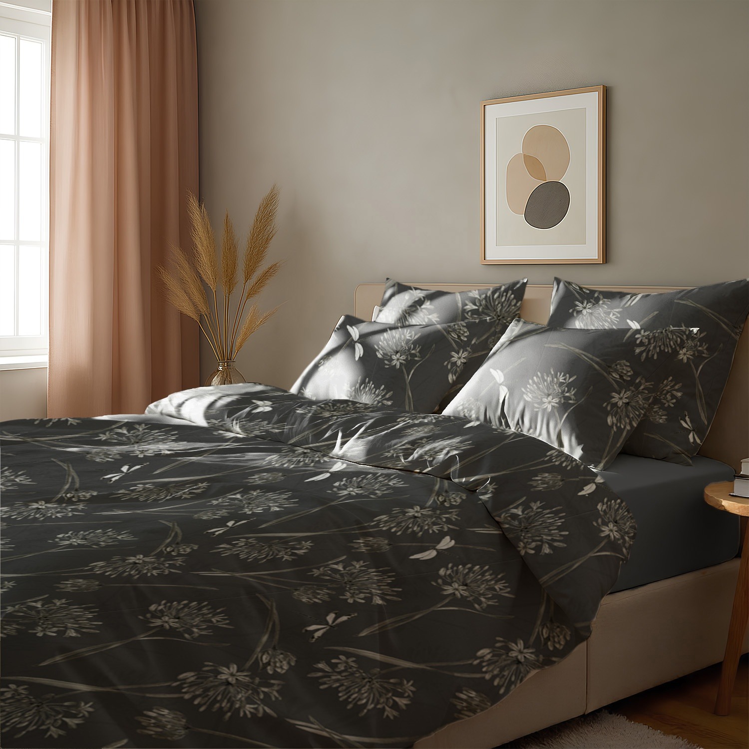 Комплект постельного белья Zastelli J3479-6/Smoked Pearl жатка 175х210 (23001) - Фото 1