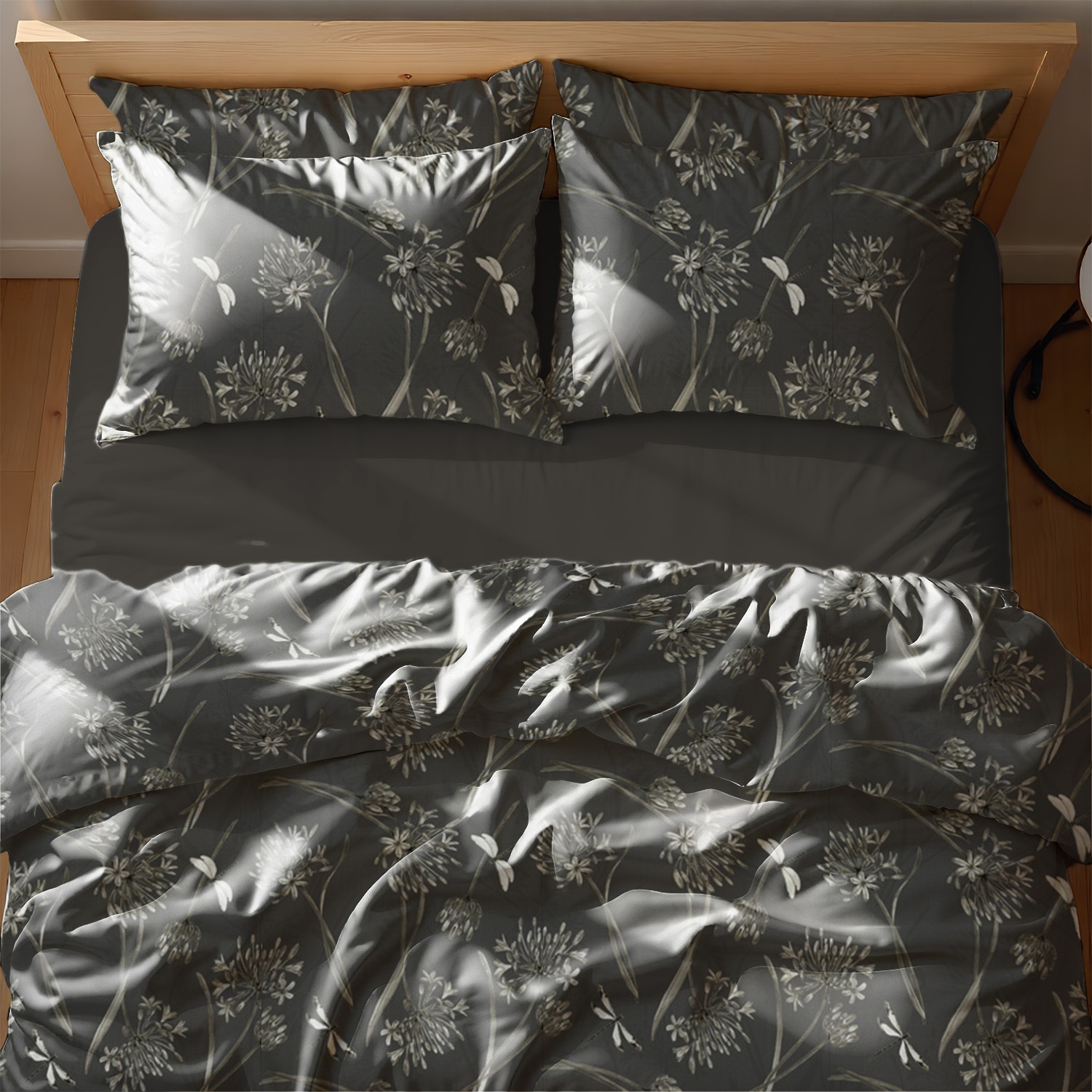 Купить Комплект постельного белья Zastelli J3479-6/Smoked Pearl жатка 145х210 (22997) - Фото 1 Комплект постельного белья Zastelli J3479-6/Smoked Pearl жатка 145х210 (22997) - Фото 1