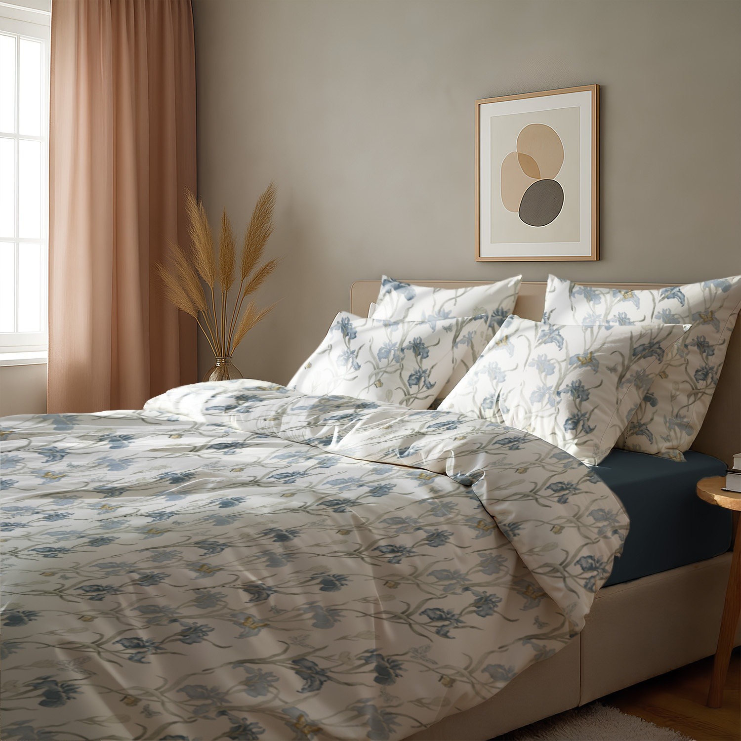 Комплект постельного белья Zastelli Y10526-10/Midnight жатка 200х220 (23008) - Фото 1