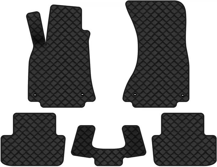 Килимки з екошкіри в салон авто EVAtech ECO для A4 (B8) Audi 2008-2011 4 покоління Combi EU AU32958C5TL4BBB - Фото 1