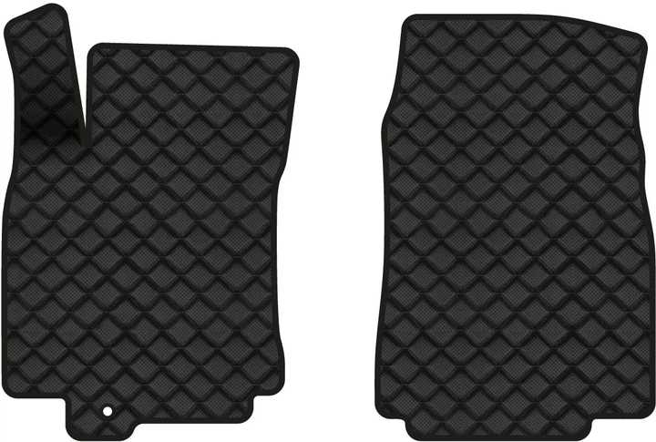 Коврики из экокожи в салон авто передние EVAtech ECO для Tiida (C11) (Squib VL) Nissan 2004-2014 1 поколение Htb EU NS31152A2VL1BBB - Фото 1