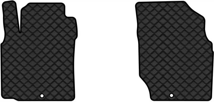 Коврики из экокожи в салон авто передние EVAtech ECO для Almera Classic (B10) Nissan 2006-2013 1 поколение Sedan EU NS3184AV2AV2BBB - Фото 1