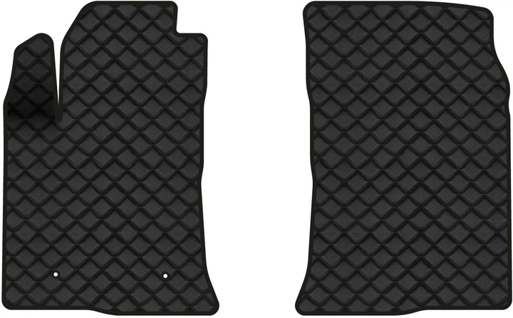 Коврики из экокожи в салон авто передние EVAtech для Avensis (Liftback/Htb) Toyota 2003-2008 2 поколение Htb EU TY3237A2LA2BBB - Фото 1