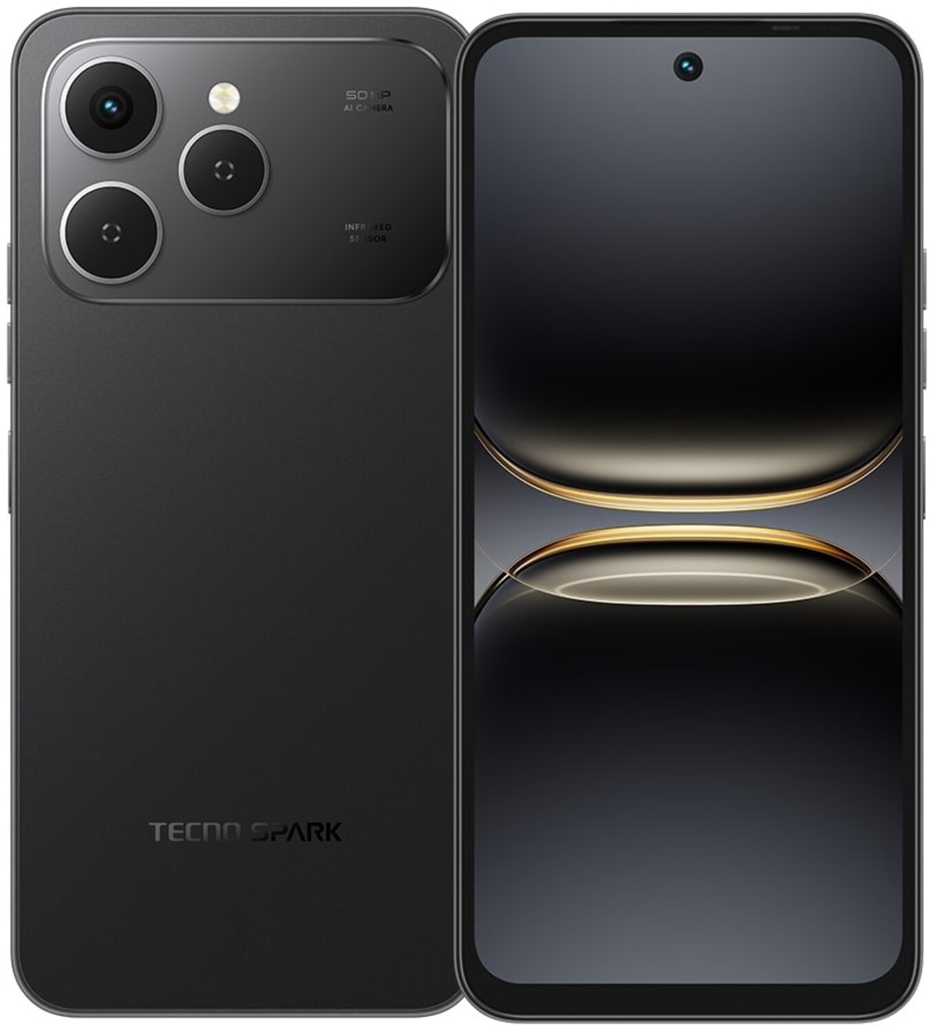 Смартфон Tecno Spark 40 8/256Gb Ink Black (KM5n) - Фото 1