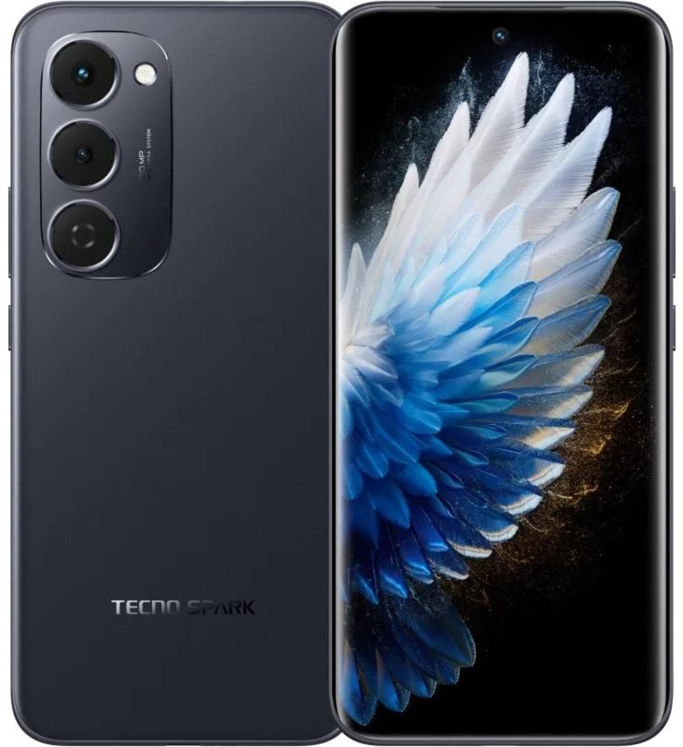 Смартфон Tecno Spark 40 Pro+ 8/256Gb Nebula Black (KM7) - Фото 1