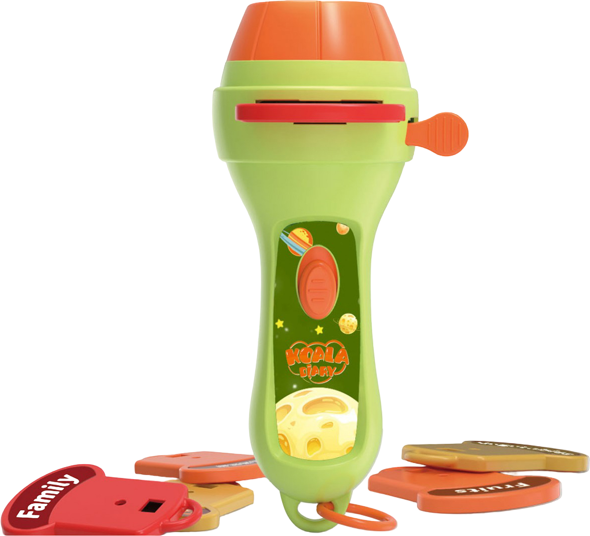Интерактивная игрушка пластиковая FUDAER Проектор (FDE80214) - Фото 1