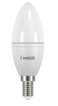 Лампочка світлодіодна SiriusStar 3202 6W-4000K-E14 - Фото 1