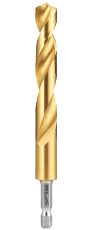 Сверло Milwaukee RedHEX SHOCKWAVE HSS-TiN 12,5х128х83 мм 5 шт. (4932500418) - Фото 1