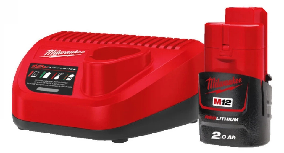 Акумулятор для електроінструментів Milwaukee M12 NRG-201+ заряд.пристрій (4933451900) - Фото 1