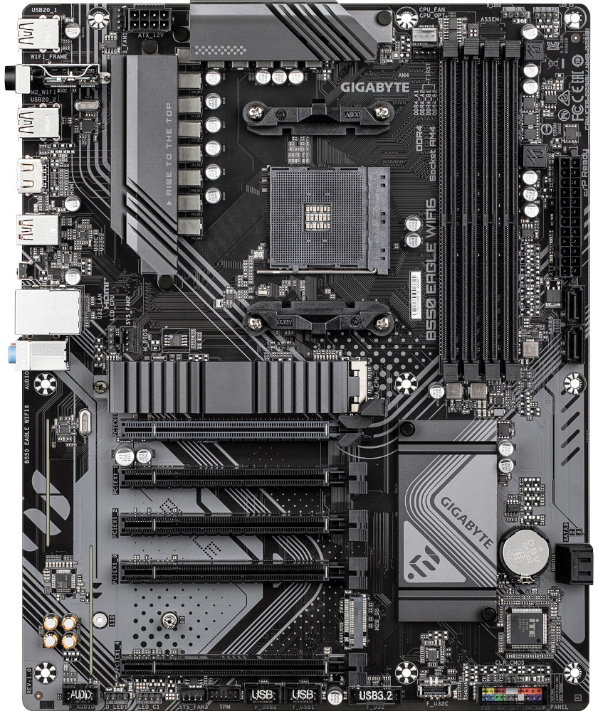 Материнская плата Gigabyte sAM4 AMD B550 EAGLE WIFI6 - Фото 1
