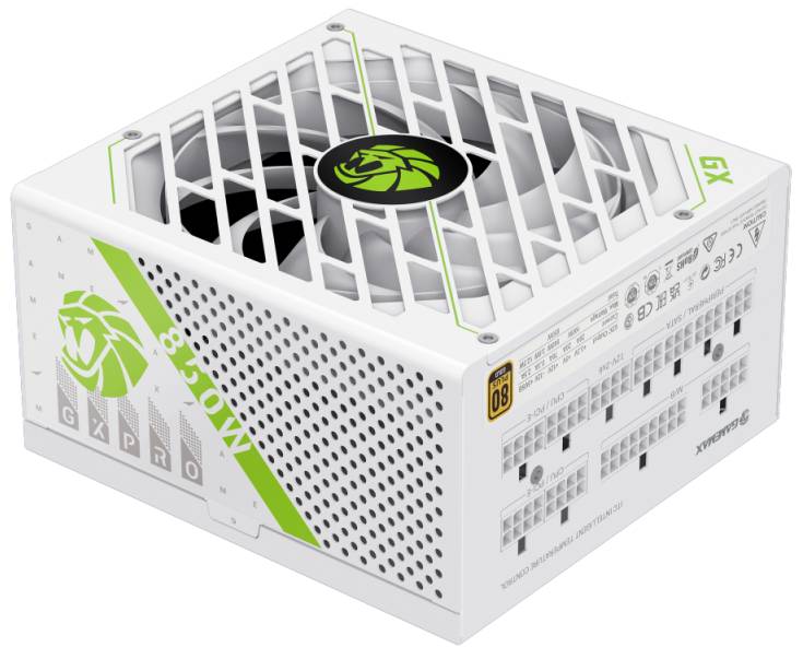 Купити Блок живлення для ПК Gamemax GX-850 PRO WT(ATX3.1PCIe5.1) - Фото 1 Блок живлення для ПК Gamemax GX-850 PRO WT(ATX3.1PCIe5.1) - Фото 1