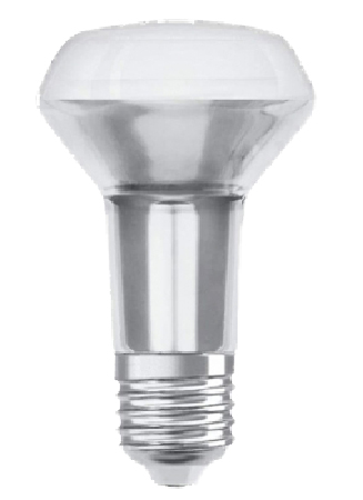Лампочка светодиодная Osram LED E27 4.3Вт 2700К 350Лм R80 STAR (4058075433304) - Фото 1
