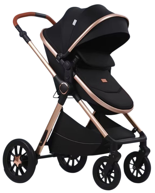 Коляска універсальна 2 в 1 Kidilo H2D (Black)