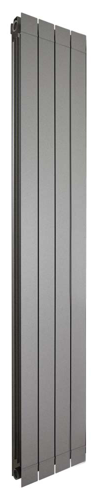 Радиатор отопления Nova Florida Ledro S/90 1800 мм GRAPHITE 3R 4 секции (81FLE3R404) - Фото 1