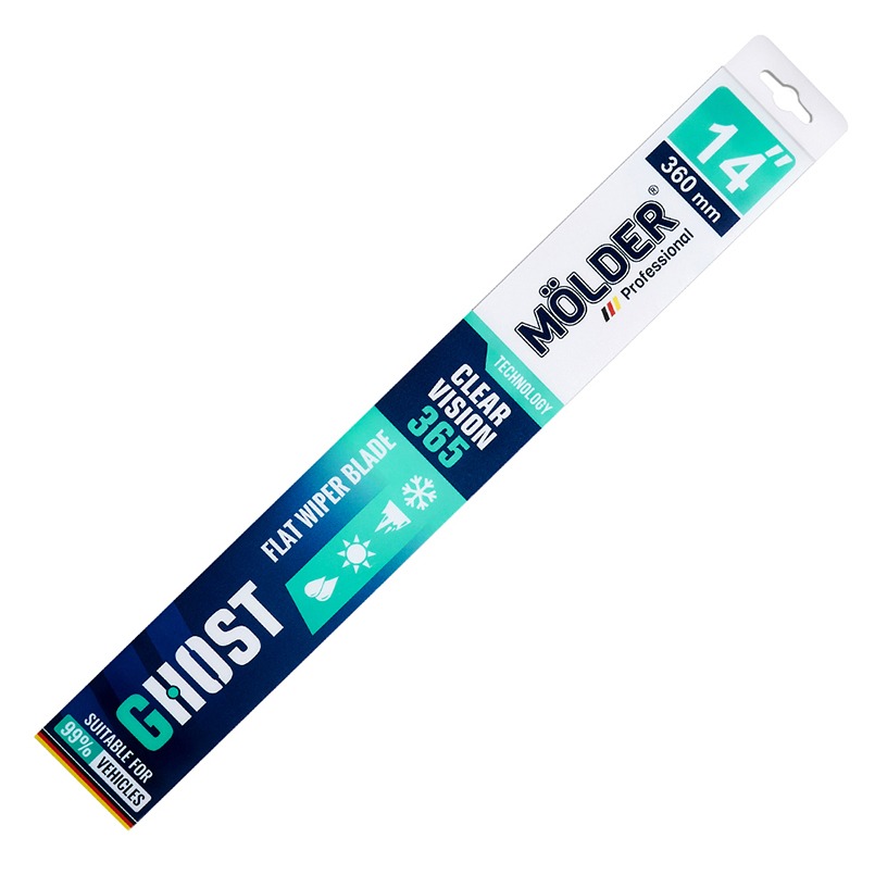 Щітка склоочисника Molder безкаркасна GHOST 14/360 мм (MG360) - Фото 1