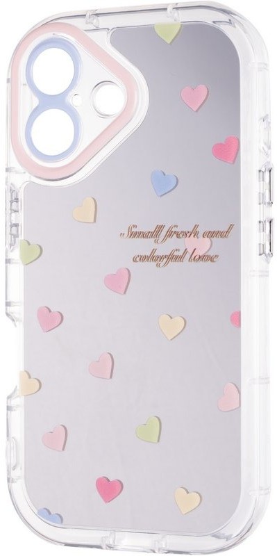 Чехол для смартфона Gelius Mirror Case for iPhone 16 Lovely (101601) - Фото 1