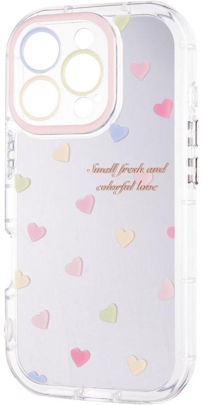 Чехол для смартфона Gelius Mirror Case for iPhone 16 Pro Lovely (101602) - Фото 1