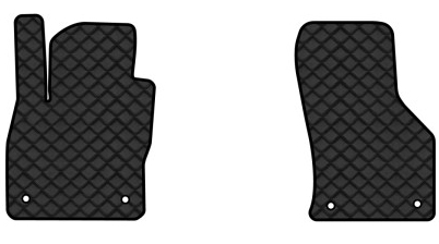 Килимки з екошкіри в салон авто передні EVAtech ECO для Passat (B8) Volkswagen 2014-2023 8 покоління Combi EU VW31151AR2AV4BBB - Фото 1