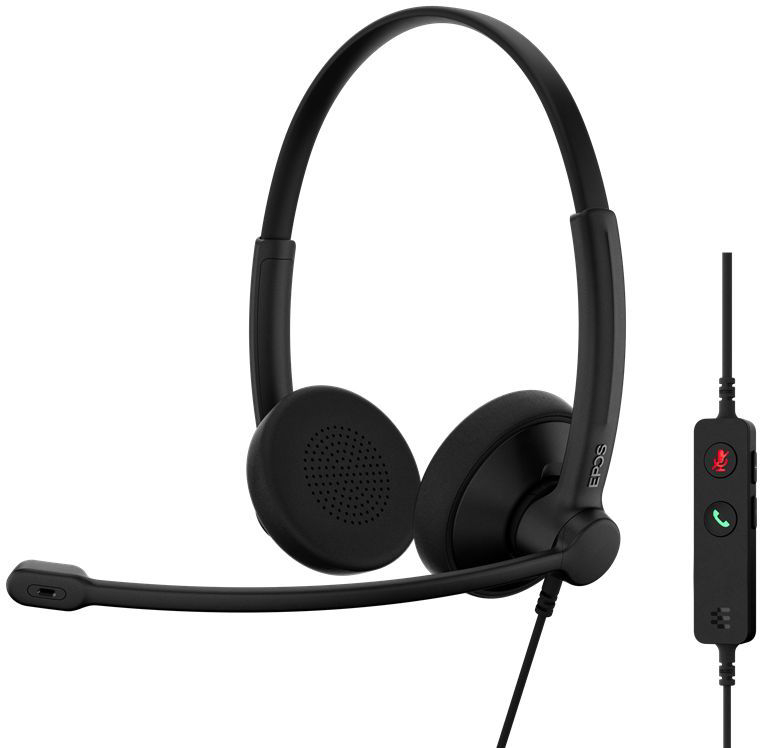 Гарнитура проводная Epos IMPACT 100 UC Stereo USB-C+A - Фото 1