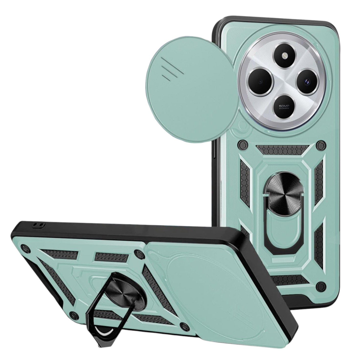 Чехол для смартфона BeCover Military for Xiaomi Redmi A4 5G Dark Green (712876) - Фото 1