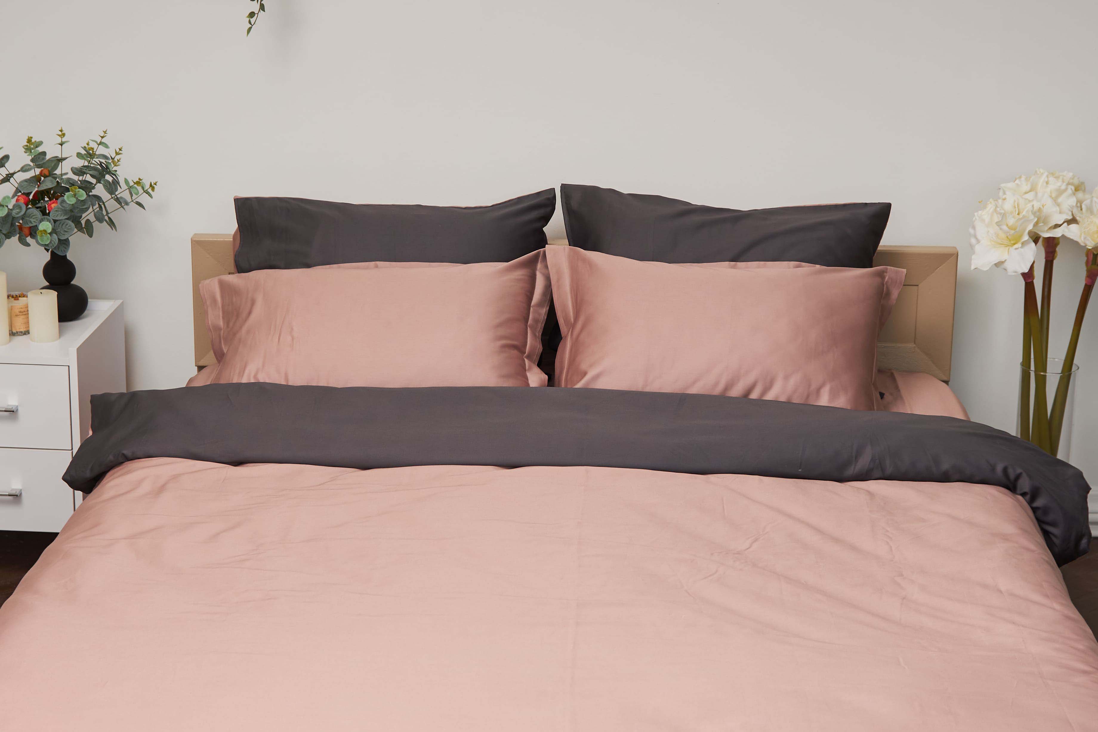 Комплект постельного белья Moon&Star 160х220 наволочки 2х50х70 Violet Satin Premium (MS-820000476) - Фото 1