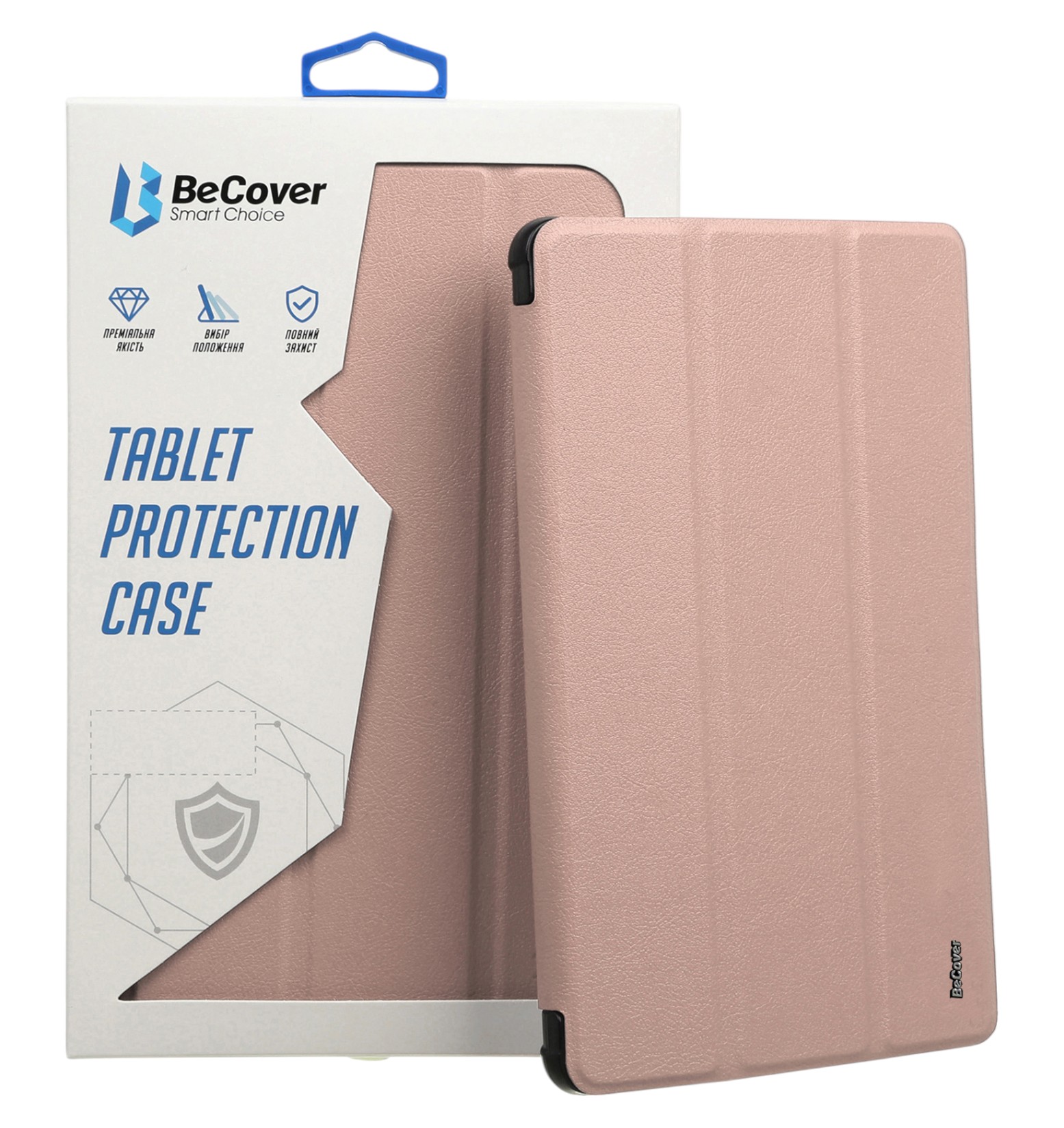 Чехол для планшета BeCover Smart Case for Xiaomi Poco Pad 12.1" Rose Gold (711566) - Фото 1
