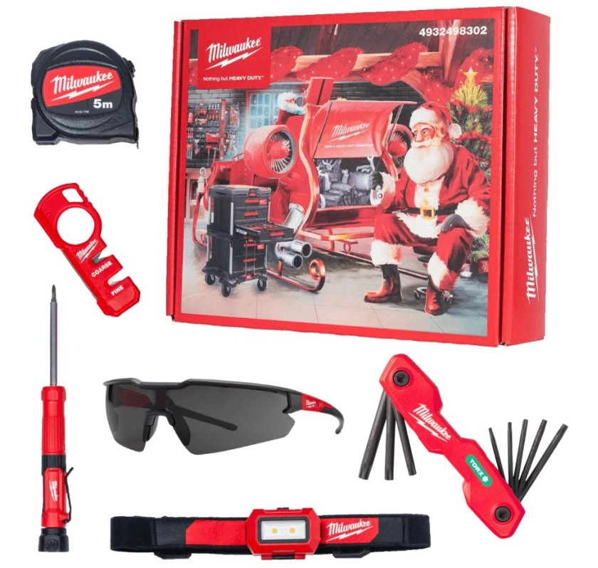 Купить Набор инструментов Milwaukee CHRISTMAS PROMO 2025 6 шт. (4932498302) - Фото 1 Набор инструментов Milwaukee CHRISTMAS PROMO 2025 6 шт. (4932498302) - Фото 1