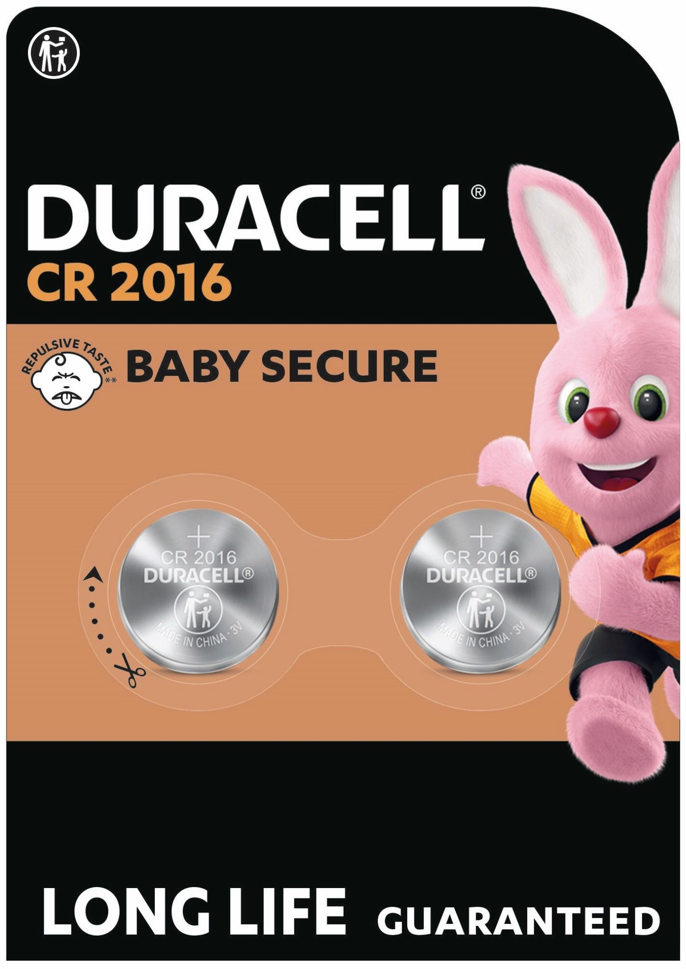 Батарейка тип CR2016 Duracell DL2016 DSN 2 шт. (81546817) - Фото 1