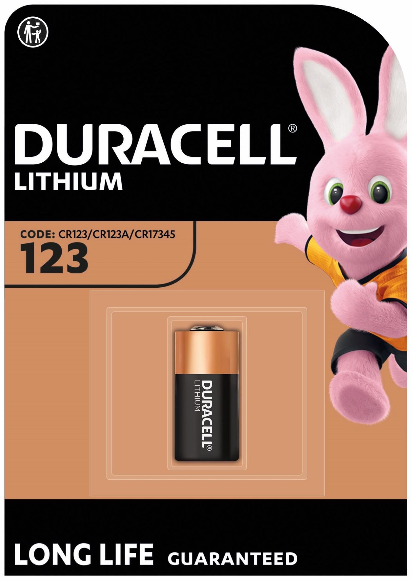 Батарейка Duracell DL 123 1 шт. (81546860) - Фото 1
