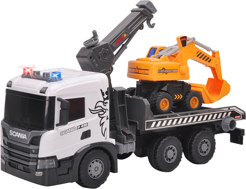 Купить Наземная спецтехника TechnoDrive Super Big Truck – АВТОКРАН SCANIA С ЭКСКАВАТОРОМ (5004KS) - Фото 1 Наземная спецтехника TechnoDrive Super Big Truck – АВТОКРАН SCANIA С ЭКСКАВАТОРОМ (5004KS) - Фото 1