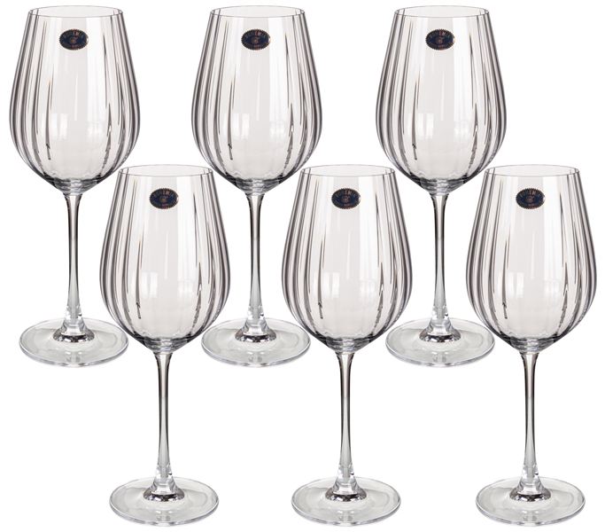 Набор бокалов Bohemia Columba optic 500 мл 6 шт. (024-413) - Фото 1