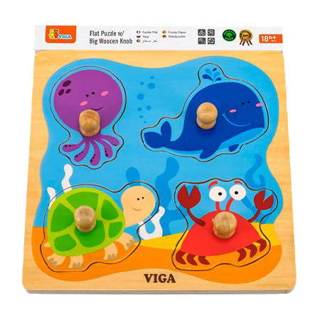 Сортер Viga Toys Морские обитатели (50132) - Фото 1