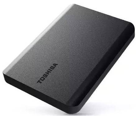 Жесткий диск внешний Toshiba Canvio Basics 2TB USB 3.2 Black (HDTB520EK3AA) - Фото 1