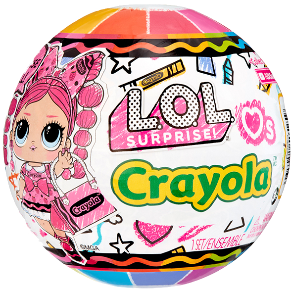 Кукла-сюрприз набор L.O.L. Surprise! "Loves Crayola" (в ассорт.)(505259) - Фото 1