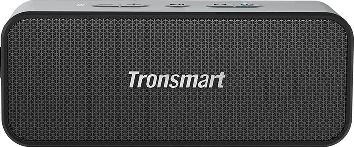 Портативная акустика Tronsmart T2 Plus Upgraded Black - Фото 1
