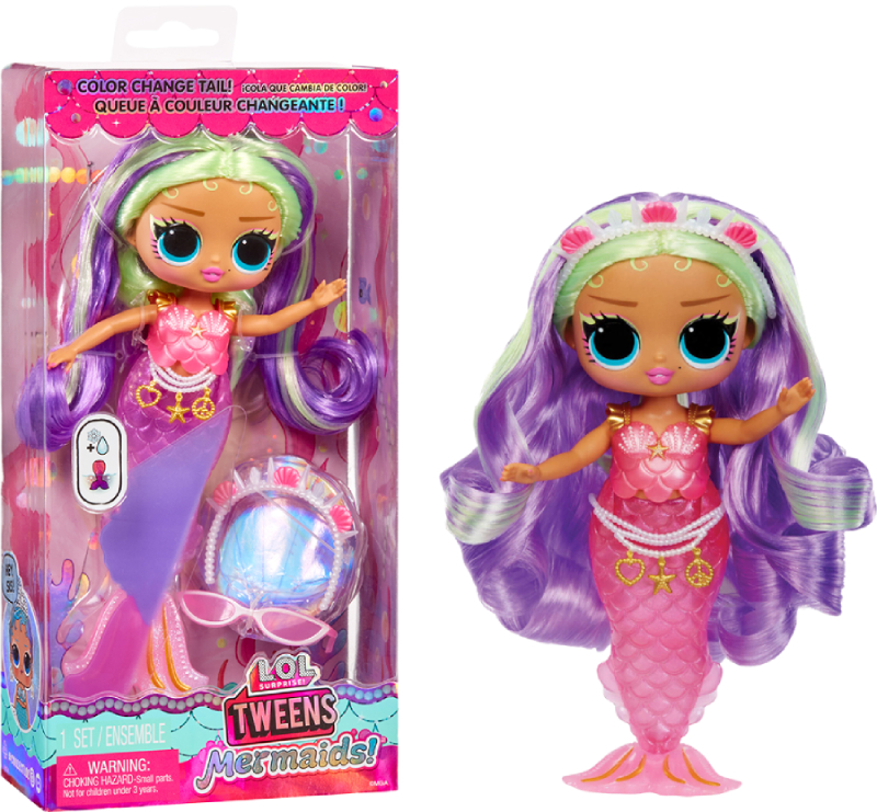 Коллекционная кукла набор L.O.L. Surprise! серии Tweens Mermaids! – КЛЕО КОУВ (с аксесс.) (510437) - Фото 1