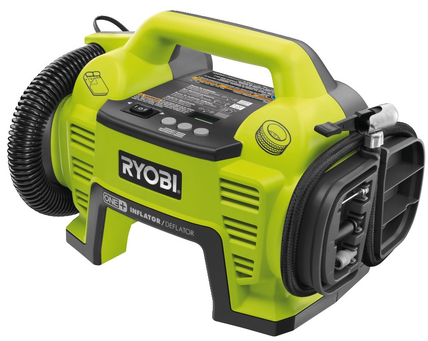 Автокомпресор Ryobi ONE+ R18PI-0 18В (5133001834) - Фото 1
