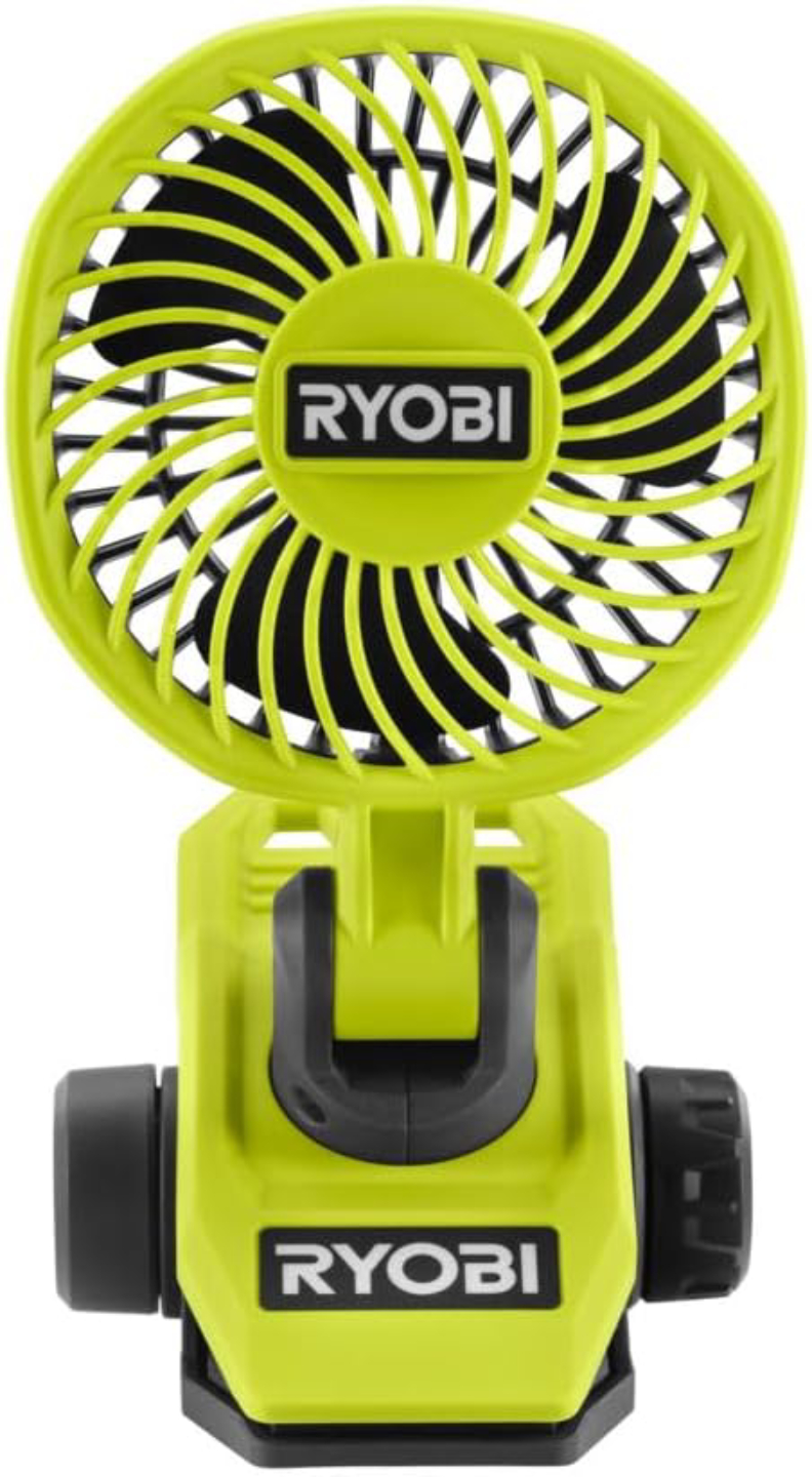 Вентилятор портативный Ryobi USB Lithium RCF4-0 без АКБ и ЗУ (5133006130) - Фото 1