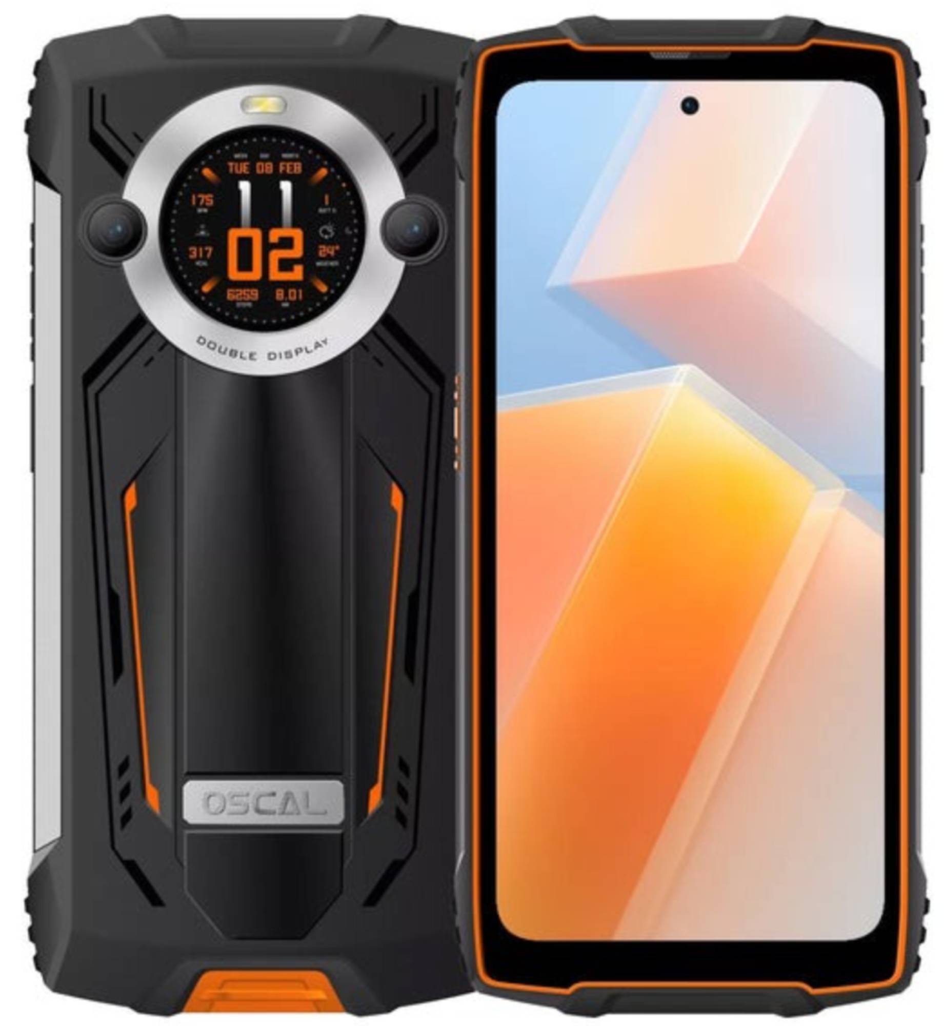 Уценка - Смартфон Oscal Pilot 2 8/256GB Orange - Фото 1