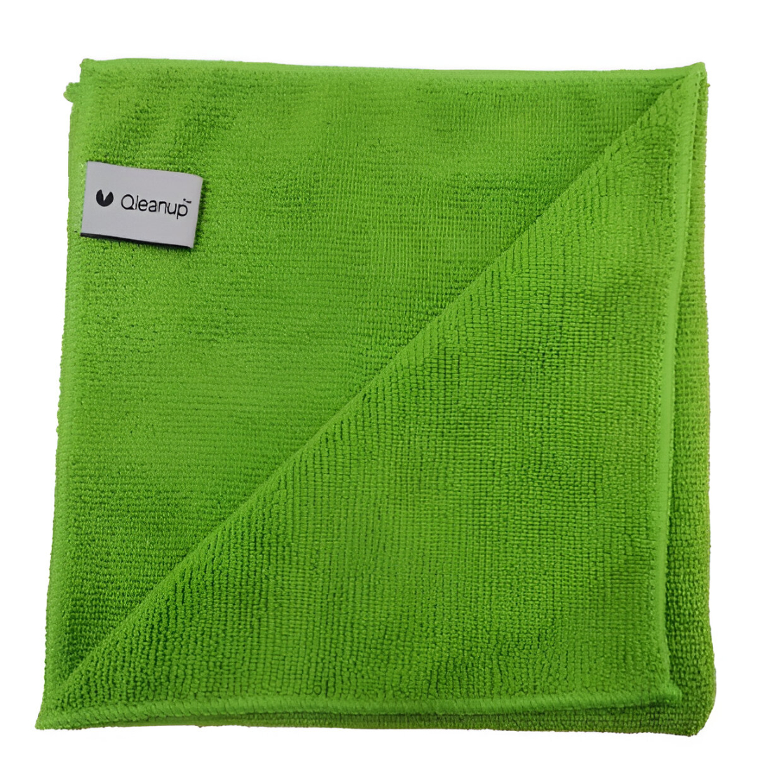 Салфетка бытовая York QLEANUP 40x40 см 10 шт. зеленая (51463) - Фото 1