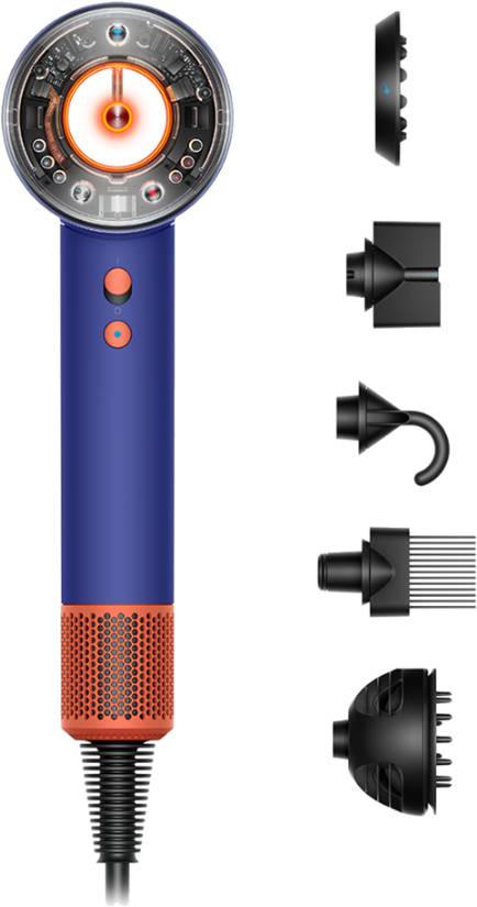 Фен Dyson HD16 Supersonic Nural Ceramic Vinca Blue/Topaz Синий/Топаз (515166-01) - Фото 1