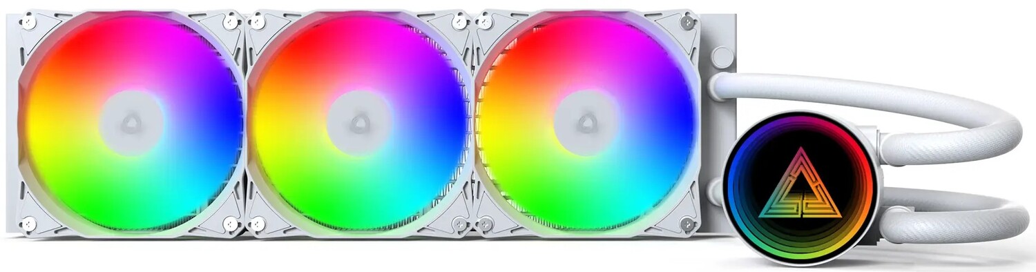 Купить Водяная система охлаждения Montech LIGHTFLOW ARGB 360 (W) - Фото 1 Водяная система охлаждения Montech LIGHTFLOW ARGB 360 (W) - Фото 1